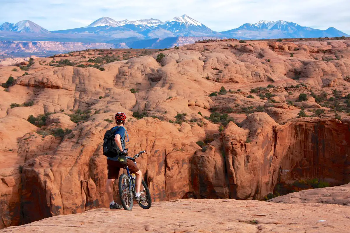 Slick Rock Mountain Bike Trail in Moab
