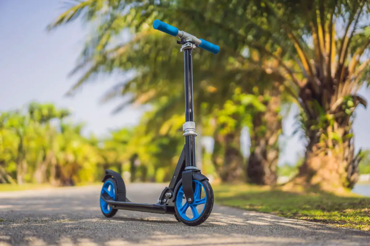 Blue Razor Electric Scooter